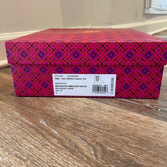 NWT Tory Burch Mini Benton Suede Gore Bootie - Picture 5 of 7